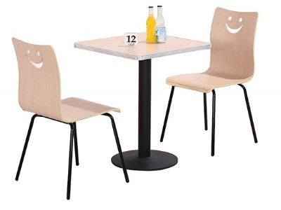 Restaurant U shape booths + Table + Chair