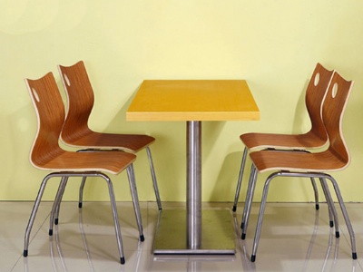 Restaurant U shape booths + Table + Chair